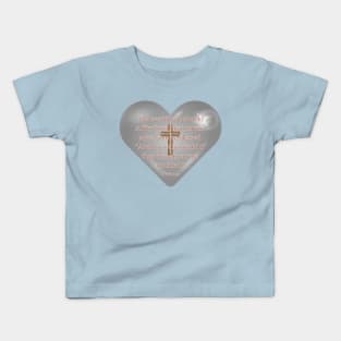 1 PETER 3 : 14 ''THE BIBLE'' Kids T-Shirt